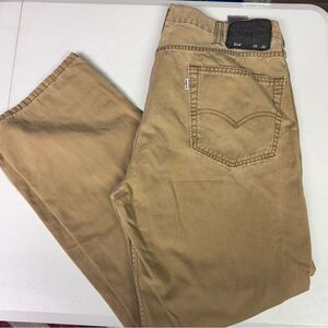 Levi's style 514 Size 38x30 Tan pants men’s 38 waist 30 length